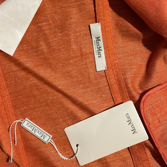 Weekend Maxmara cotton/linen blazer - Picture 6 of 6